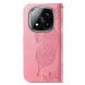 Чехол UniCase Butterfly Pattern для Xiaomi Redmi Note 14 Pro 5G - Pink (373123P). Фото 5 из 9