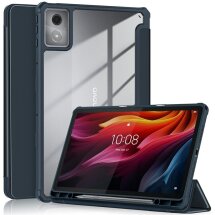 Чeхол UniCase Folio Style для Lenovo Tab K11 Plus - Dark Blue: фото 1 из 12