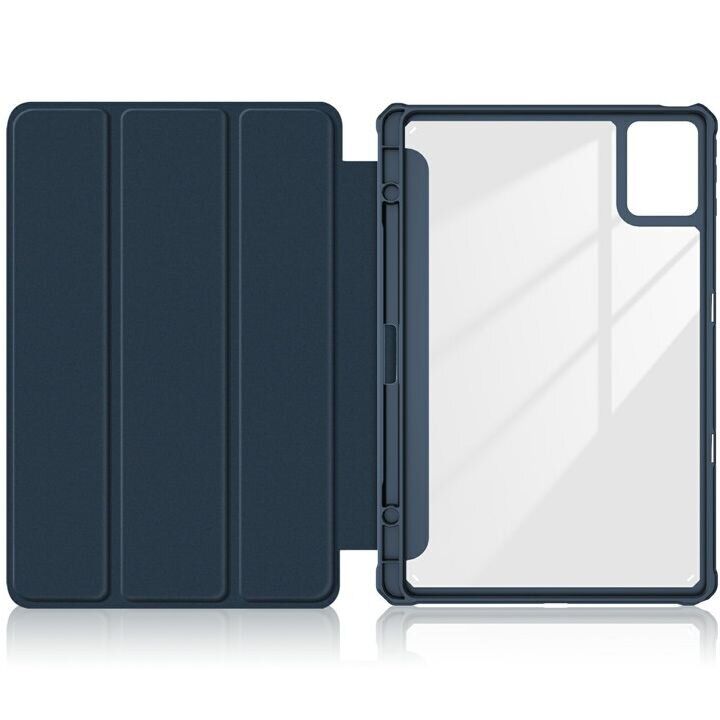 Чeхол UniCase Folio Style для Lenovo Tab K11 Plus - Dark Blue: фото 2 из 12