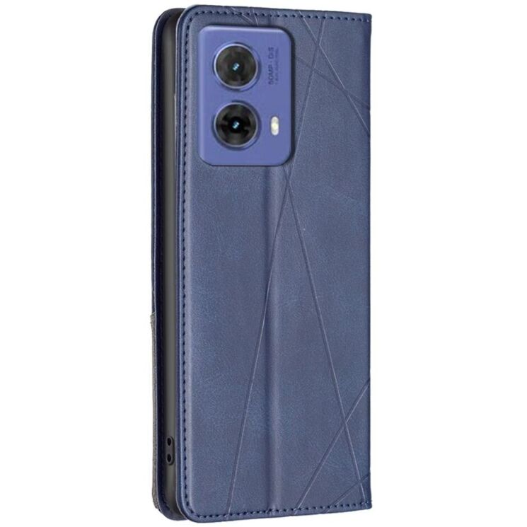 Чехол UniCase Geometric Pattern для Motorola Moto G85 - Blue: фото 3 из 8