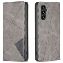 Чехол UniCase Geometric Pattern для Samsung Galaxy A36 (A366) - Grey: фото 1 из 6