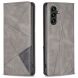 Чехол UniCase Geometric Pattern для Samsung Galaxy A36 (A366) - Grey (372063H). Фото 1 из 6