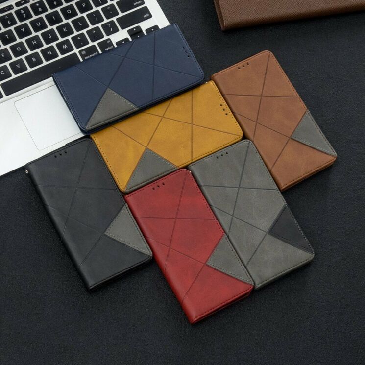 Чехол UniCase Geometric Pattern для Samsung Galaxy S20 (G980) - Grey: фото 7 из 11