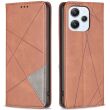 Чехол UniCase Geometric Pattern для Xiaomi Redmi 12 - Brown (329003Z)