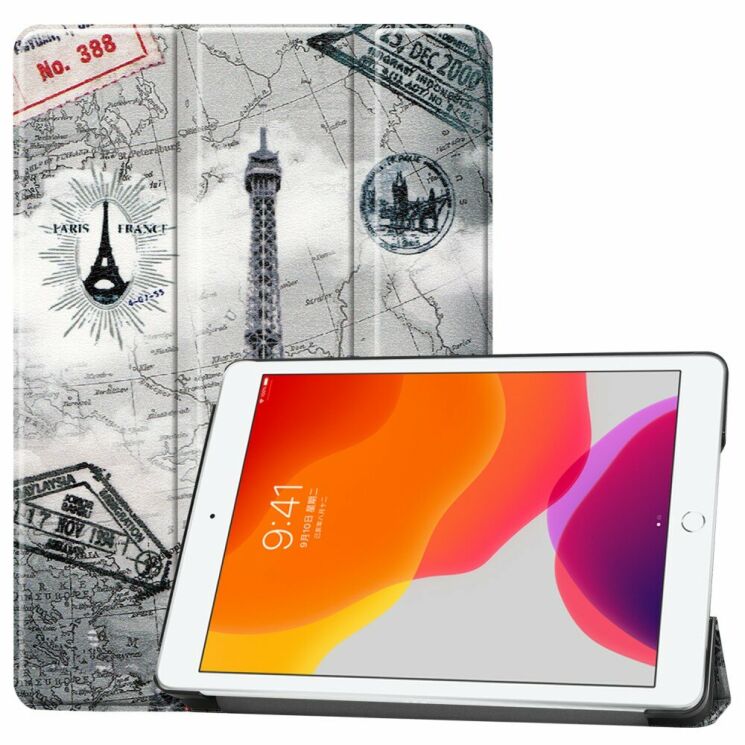 Чехол UniCase Life Style для Apple iPad 10.2 7/8/9 Gen (2019/2020/2021) - Map: фото 1 из 9