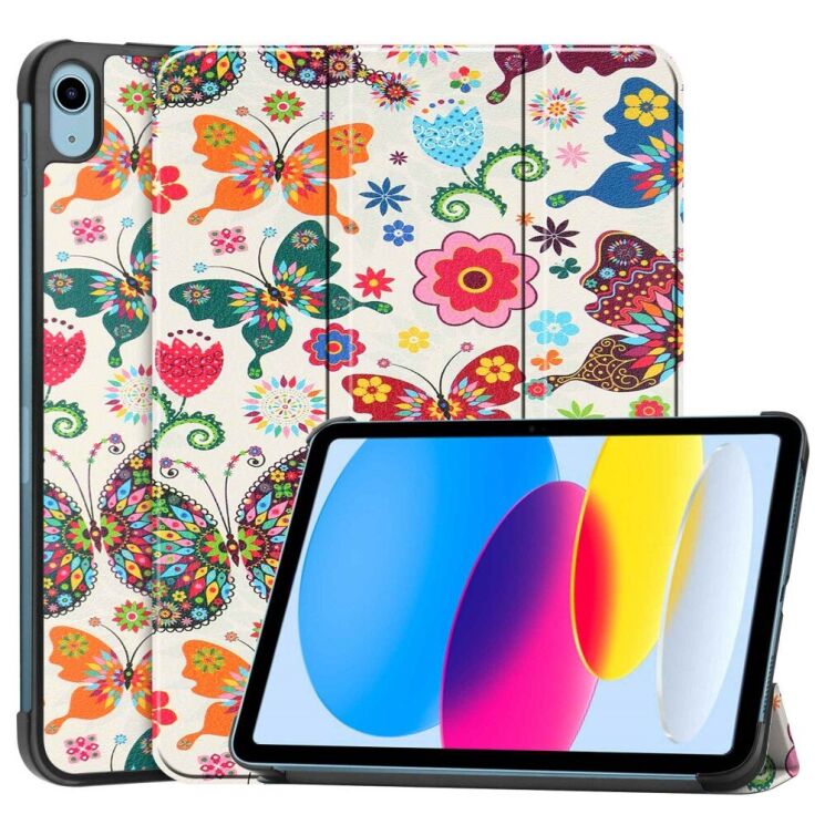 Чехол UniCase Life Style для Apple iPad 10.9 (2022) / iPad 11 (2025) - Butterfly: фото 1 из 10