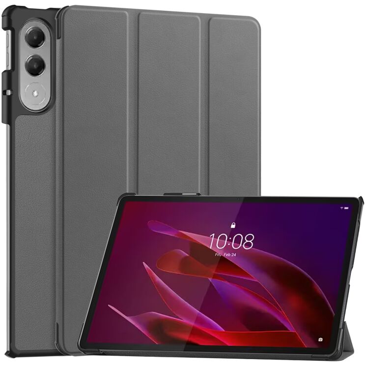 Чохол UniCase Slim для Lenovo Yoga Tab 11.1 - Grey (406901H) Чохол UniCase Slim для Lenovo Yoga Tab 11.1 - Grey: фото 1 з 10