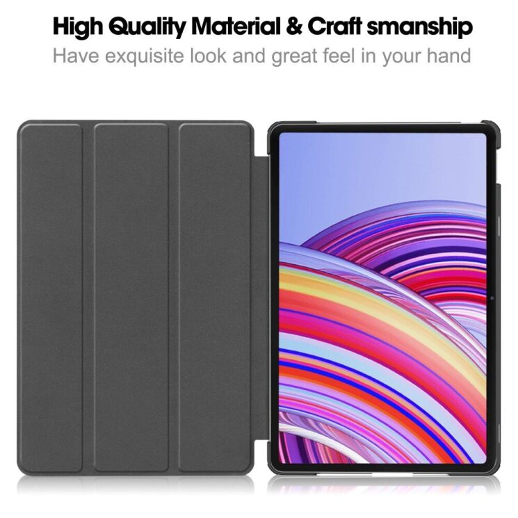 Чехол UniCase Slim для Xiaomi Redmi Pad Pro / Poco Pad - Grey: фото 4 из 10