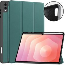 Чехол UniCase Soft UltraSlim для Samsung Galaxy Tab S12 Ultra - Blackish Green: фото 1 из 10