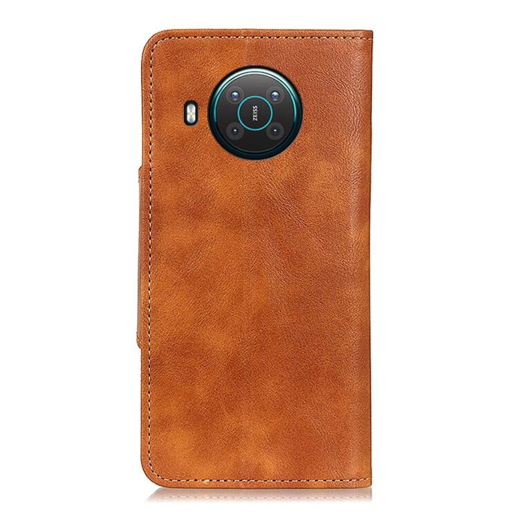 Чехол UniCase Vintage Wallet для Nokia X10 / X20 - Brown: фото 4 из 12