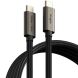 Кабель Ringke RCC-20G10 Type-C to Type-C 240W (5A, 2m) 8809961785078 - Black (896546B). Фото 1 из 21