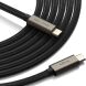 Кабель Ringke RCC-20G10 Type-C to Type-C 240W (5A, 2m) 8809961785078 - Black (896546B). Фото 2 из 21
