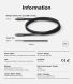 Кабель Ringke RCC-20G10 Type-C to Type-C 240W (5A, 2m) 8809961785078 - Black (896546B). Фото 18 из 21