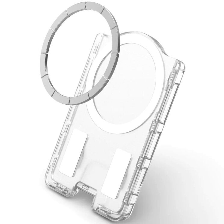 Кардхолдер Spigen Ultra Hybrid (Mag Fit) AFA09206 - Crystal Clear: фото 12 з 21