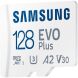 Карта памяти MicroSDXC Samsung EVO Plus 128GB C10 UHS-I R160MB/s + адаптер (MB-MC128SA/EU) - White (945173). Фото 5 из 14