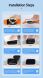 Комплект защитных пленок DUX DUCIS 3D Curved Screen для Apple Watch 45 mm (7 / 8 / 9 Series) - Black (304704B). Фото 16 из 19