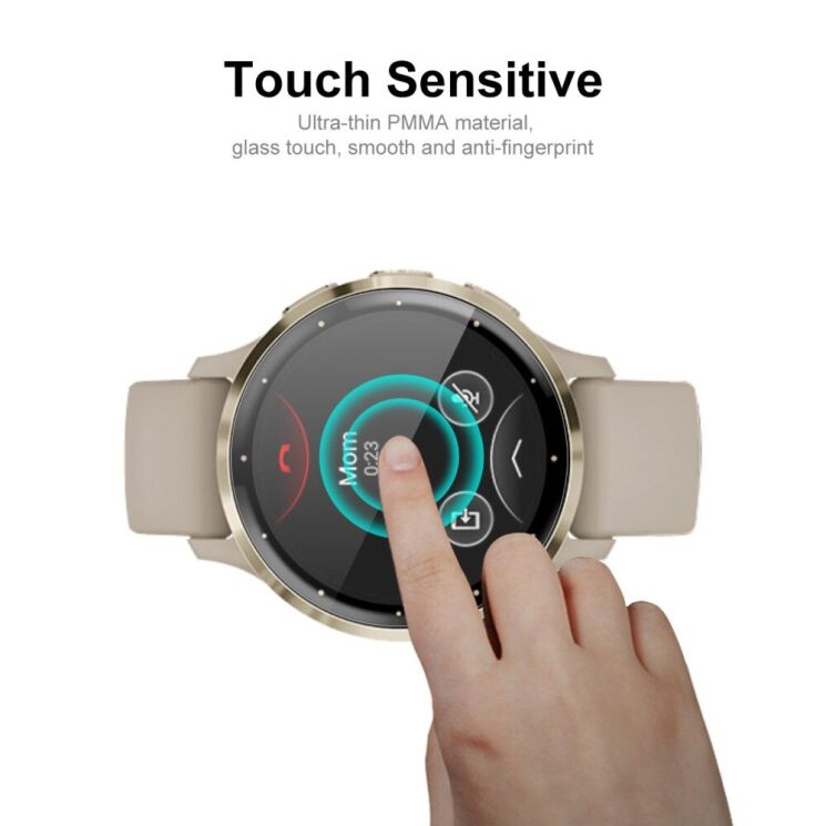Комплект защитных пленок HAT PRINCE 3D Screen Protector для Garmin Venu 3S - Black: фото 5 из 9