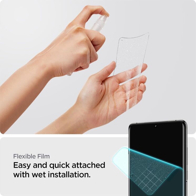 Комплект защитных пленок Spigen (SGP) Neo Flex Optical Film для OnePlus 12: фото 4 из 7
