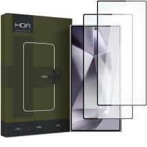 Комплект защитных стекол (2шт) HOFI Glass Pro+ (FP) для Samsung Galaxy S24 Ultra (S928) - Black: фото 1 из 4