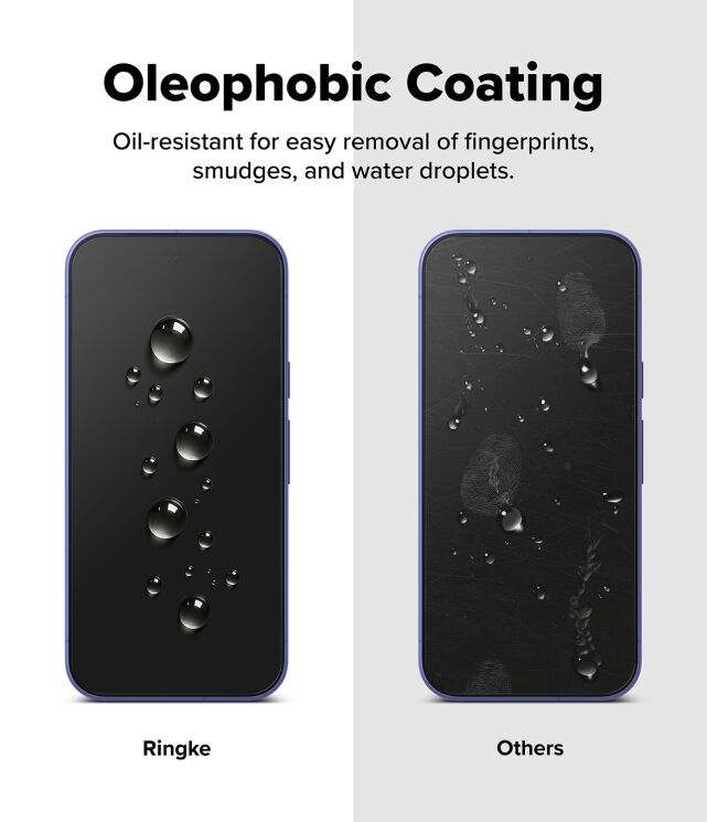 Комплект защитных стекол (2шт) Ringke Screen Protector Tempered Glass для Google Pixel 10a (8800328818439): фото 10 из 15