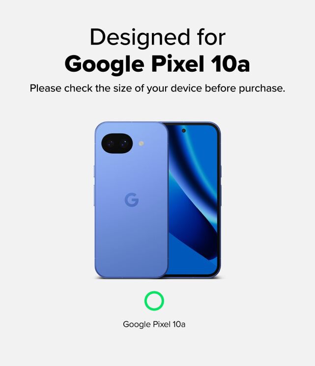 Комплект защитных стекол (2шт) Ringke Screen Protector Tempered Glass для Google Pixel 10a (8800328818439): фото 3 из 15