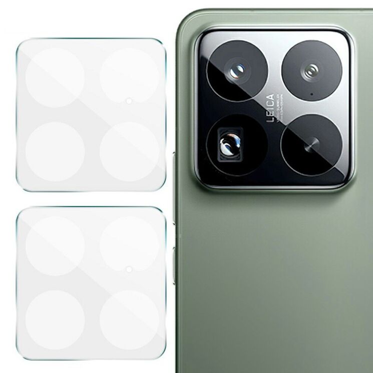 Комплект защитных стекол IMAK Camera Lens Protector для Xiaomi 15 Pro: фото 1 из 6