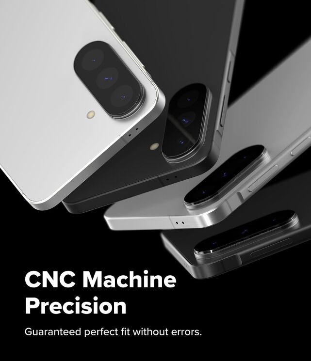 Комплект захисних стекол Ringke Camera Protector Glass для Samsung Galaxy A37 (A376) / Galaxy A57 (A576) 8800328818200 - Black: фото 9 з 14