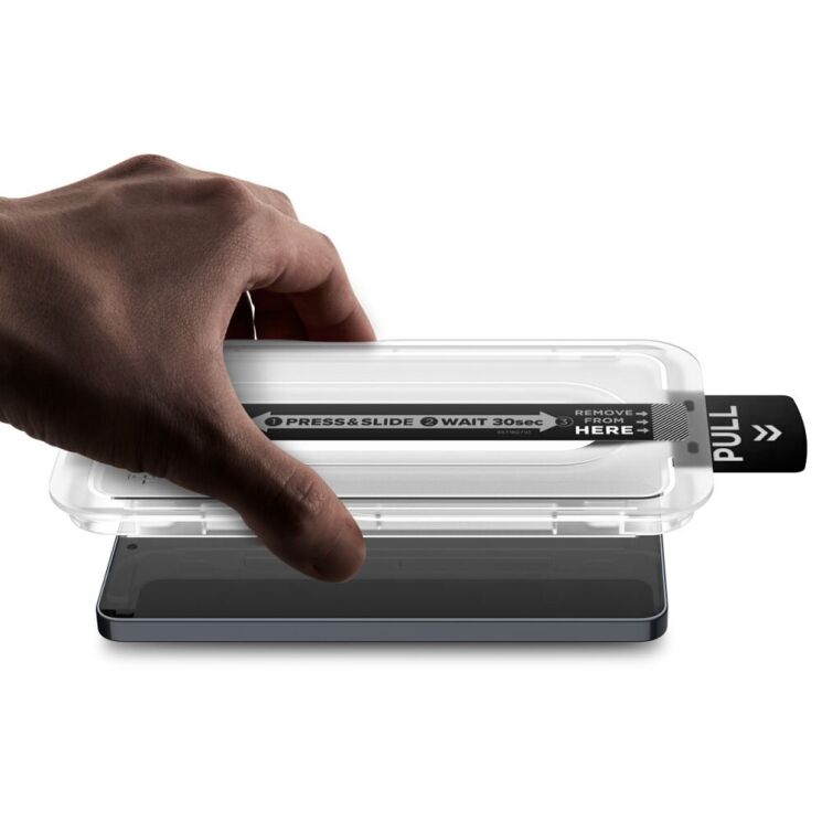 Комплект защитных стекол Spigen GLAS.tR EZ Fit Pro Anti Reflection для Samsung Galaxy S26 (S942) AGL11092: фото 5 из 14