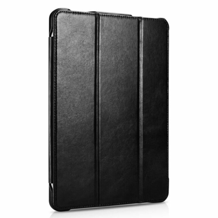 Кожаный чехол ICARER Leather Cover для Apple iPad Pro 11 (2020/2021/2022) / Air 11 M3/M2 (2025/2024) - Black: фото 2 из 21