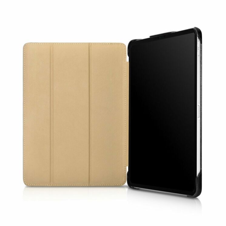 Кожаный чехол ICARER Leather Cover для Apple iPad Pro 11 (2020/2021/2022) / Air 11 M3/M2 (2025/2024) - Black: фото 8 из 21