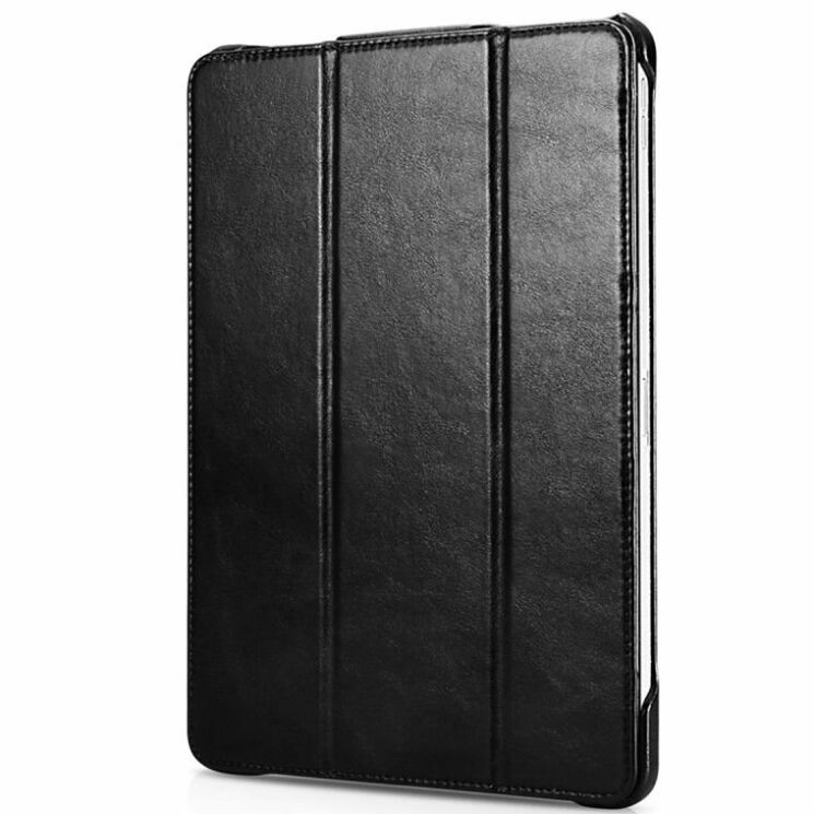 Кожаный чехол ICARER Leather Cover для Apple iPad Pro 11 (2020/2021/2022) / Air 11 M3/M2 (2025/2024) - Black: фото 4 из 21