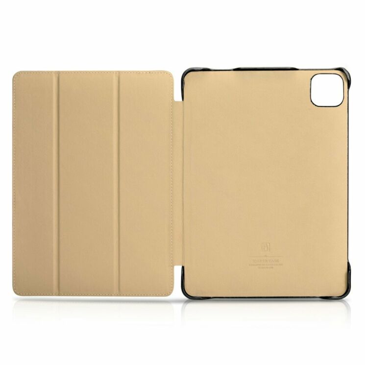 Кожаный чехол ICARER Leather Cover для Apple iPad Pro 11 (2020/2021/2022) / Air 11 M3/M2 (2025/2024) - Black: фото 5 из 21