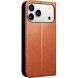 Шкіряний чохол QIALINO Classic Case для iPhone 18 Pro Max / 17 Pro Max - Light Brown (423859LZ). Фото 5 з 13