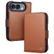Кожаный чехол QIALINO Wallet Case (FF) для iPhone Duo - Terracotta (435022TC). Фото 3 из 13