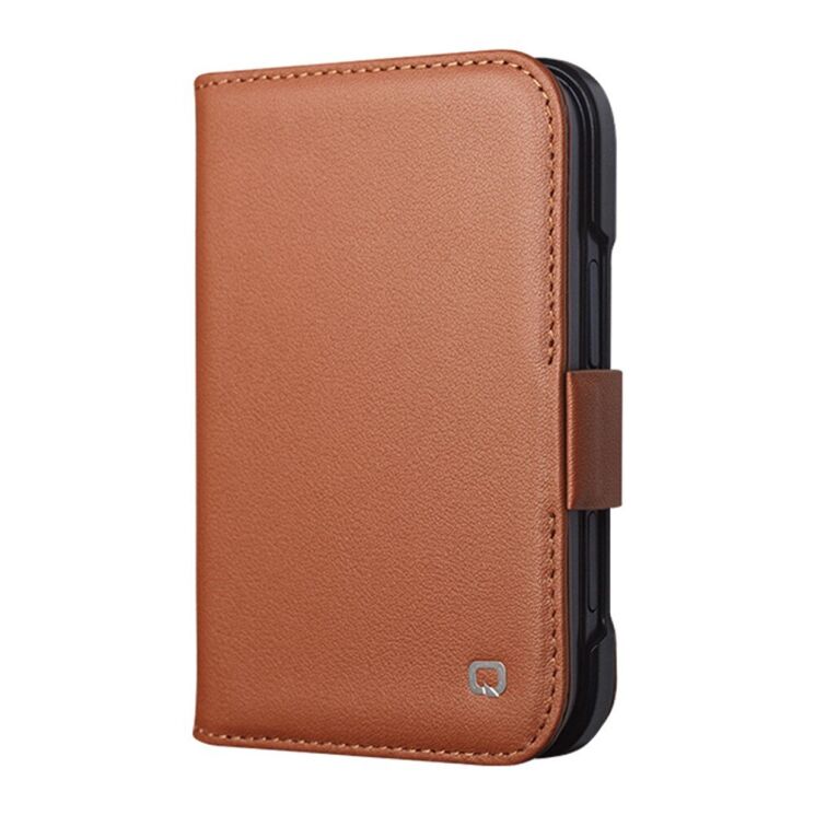 Кожаный чехол QIALINO Wallet Case (FF) для iPhone Duo - Terracotta (435022TC) Кожаный чехол QIALINO Wallet Case (FF) для iPhone Duo - Terracotta: фото 7 из 13