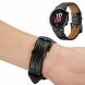 Кожаный ремешок Deexe Classic для Huawei Watch GT2 42mm - Black (263600B). Фото 10 из 10