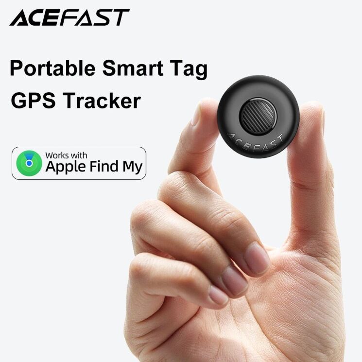 Набір трекерів Acefast S1 Findy (4 pack) 230mAh - Black (981972B) Набір трекерів Acefast S1 Findy (4 pack) 230mAh - Black: фото 7 з 15