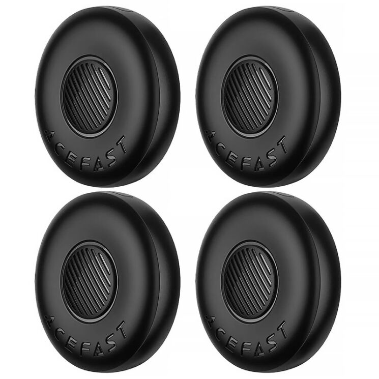Набір трекерів Acefast S1 Findy (4 pack) 230mAh - Black (981972B) Набір трекерів Acefast S1 Findy (4 pack) 230mAh - Black: фото 1 з 15
