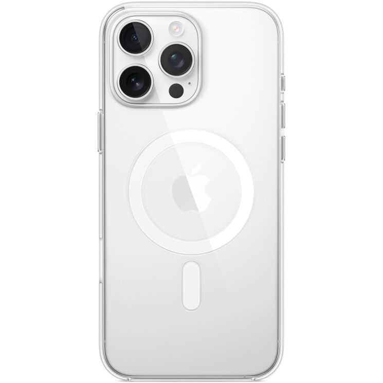 Оригінальний чохол Clear Case with MagSafe для Apple iPhone 16 Pro Max (MA7F4) - Transparent: фото 2 з 4