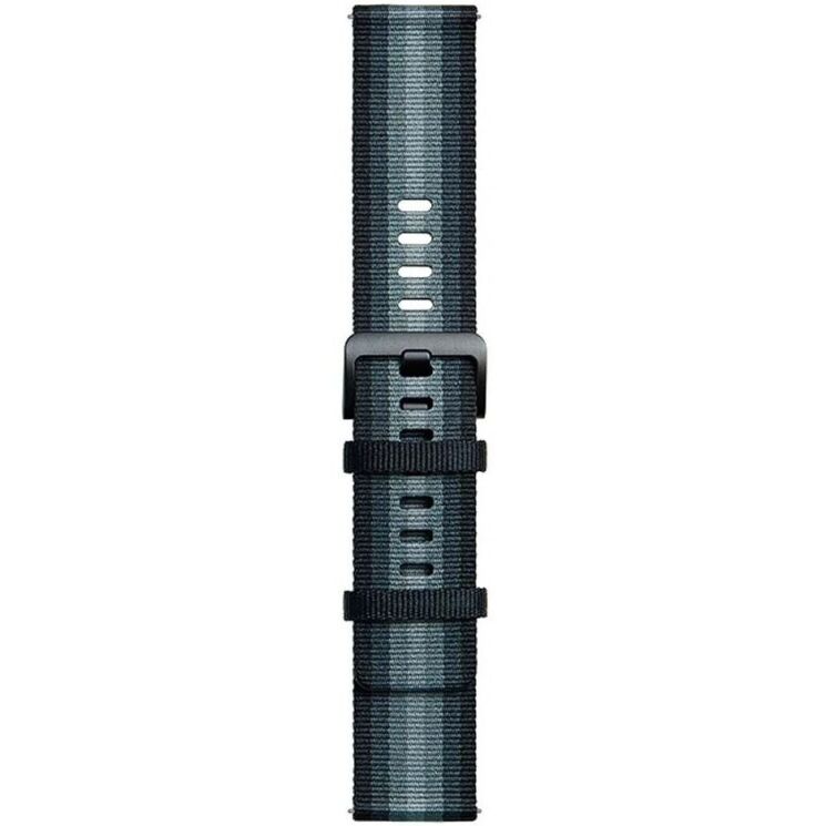 Оригінальний ремінець Braided для Xiaomi Watch S1 / S1 Active / Mi Watch (BHR6211GL) - Graphite Black: фото 1 з 1