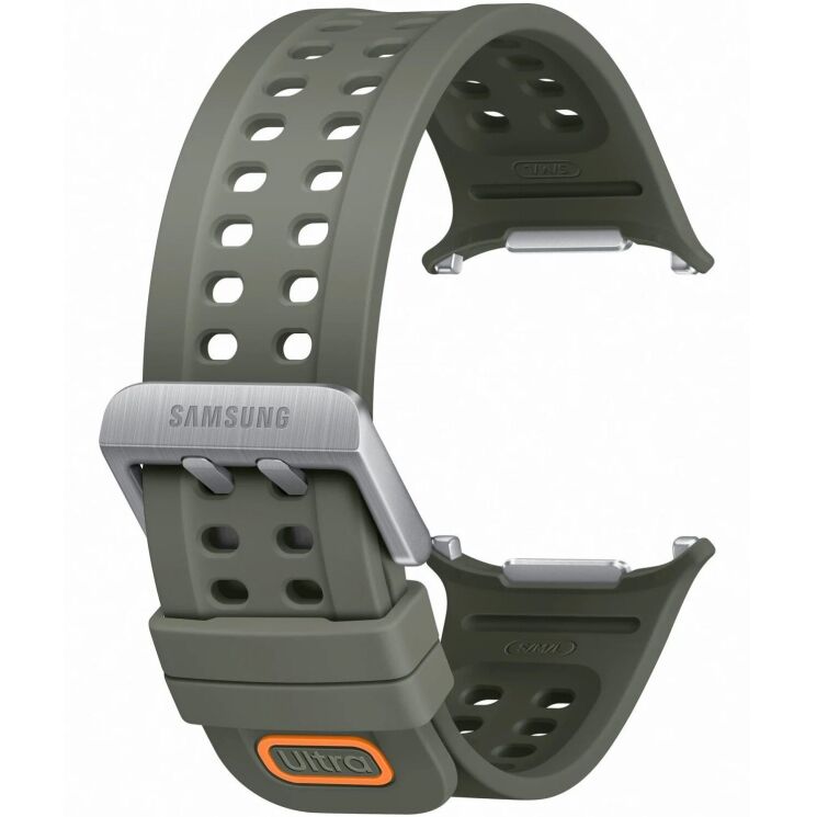 Оригінальний ремінець Marine Band для Samsung Galaxy Watch Ultra 2 (47mm) ET-SNL71MBEGEU - Olive: фото 3 з 3