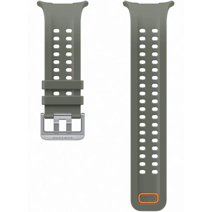 Оригінальний ремінець Marine Band для Samsung Galaxy Watch Ultra 2 (47mm) ET-SNL71MBEGEU - Olive: фото 1 з 3