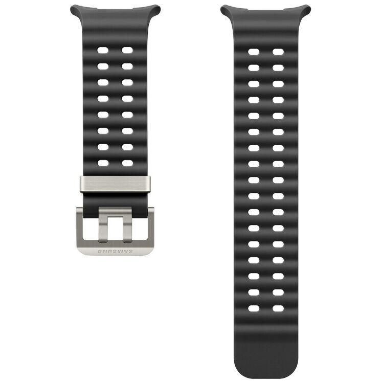 Оригинальный ремешок Marine Band для Samsung Galaxy Watch Ultra (47mm) / Ultra (2025) ET-SNL70MBEGEU Технічна упаковка  - Dark Gray: фото 3 из 4
