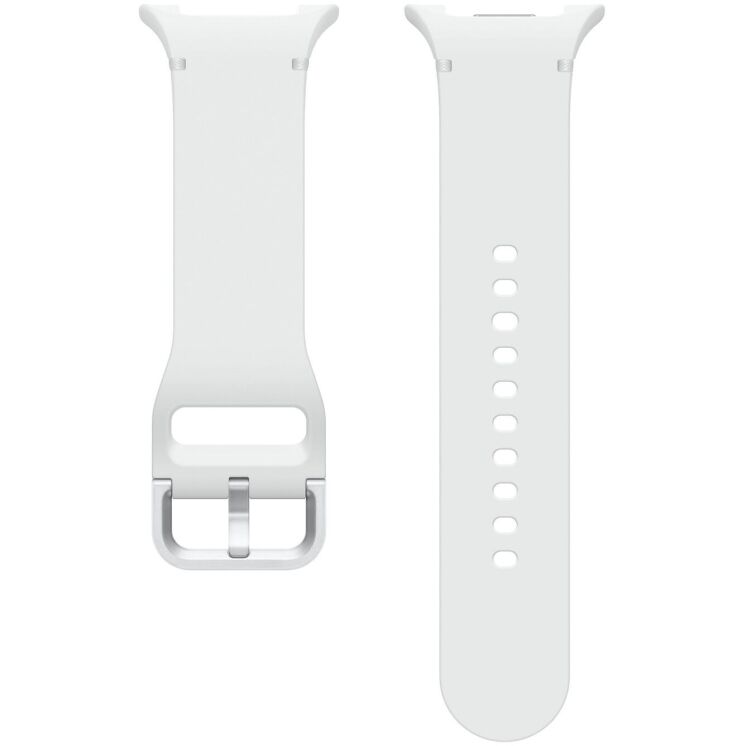 Оригинальный ремешок Sport (S/M) для Samsung Galaxy Watch 8 (40/44mm) / 8 Classic (ET-SNL32SWEGEU) - White: фото 1 из 3