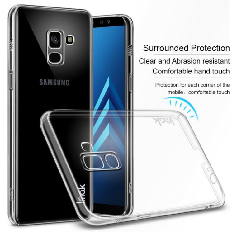 Пластиковый чехол IMAK Crystal для Samsung Galaxy A8 2018 (A530): фото 4 из 7