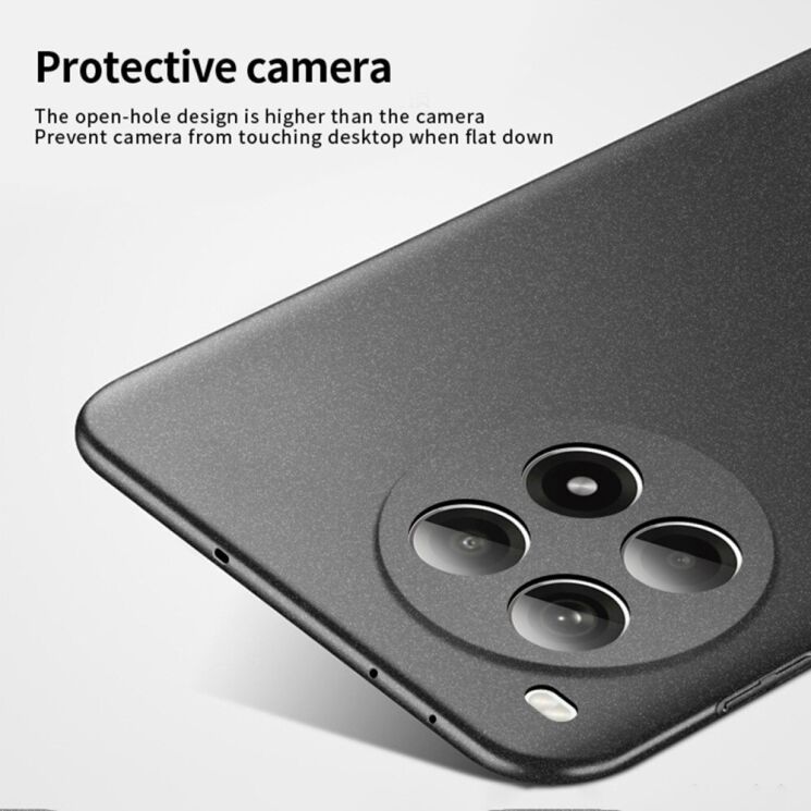 Пластиковый чехол MOFI Slim Shield для OnePlus Ace 3 Pro - Black: фото 3 из 9