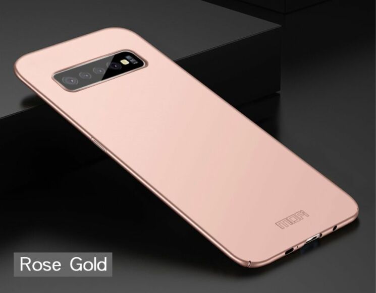 Пластиковый чехол MOFI Slim Shield для Samsung Galaxy S10 Plus - Pink: фото 2 из 11