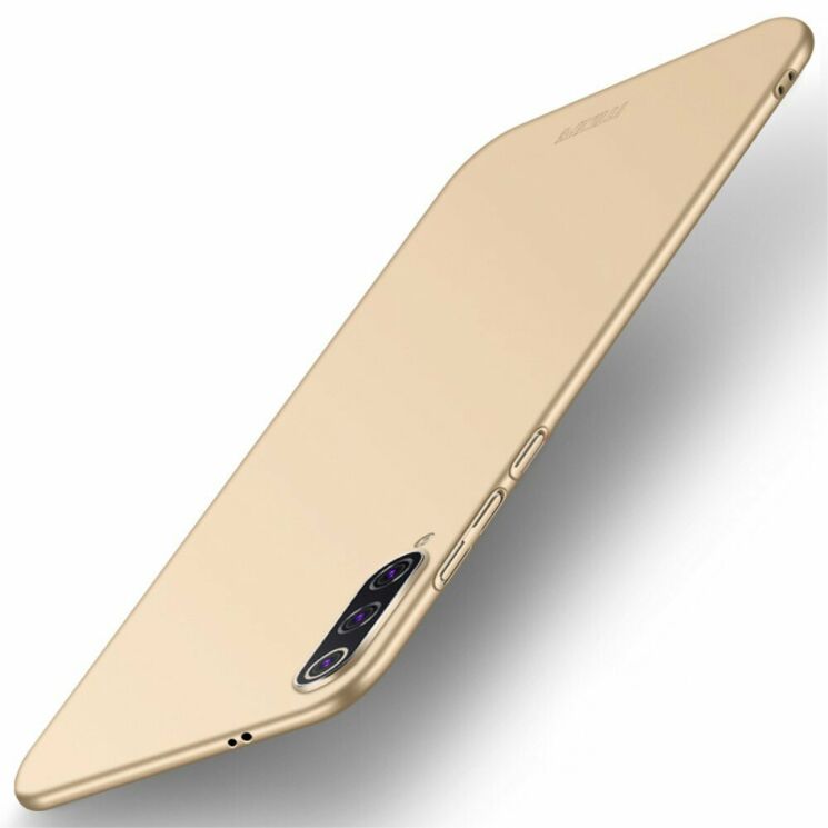 Пластиковый чехол MOFI Slim Shield для Xiaomi Mi 9 SE - Gold: фото 1 из 9