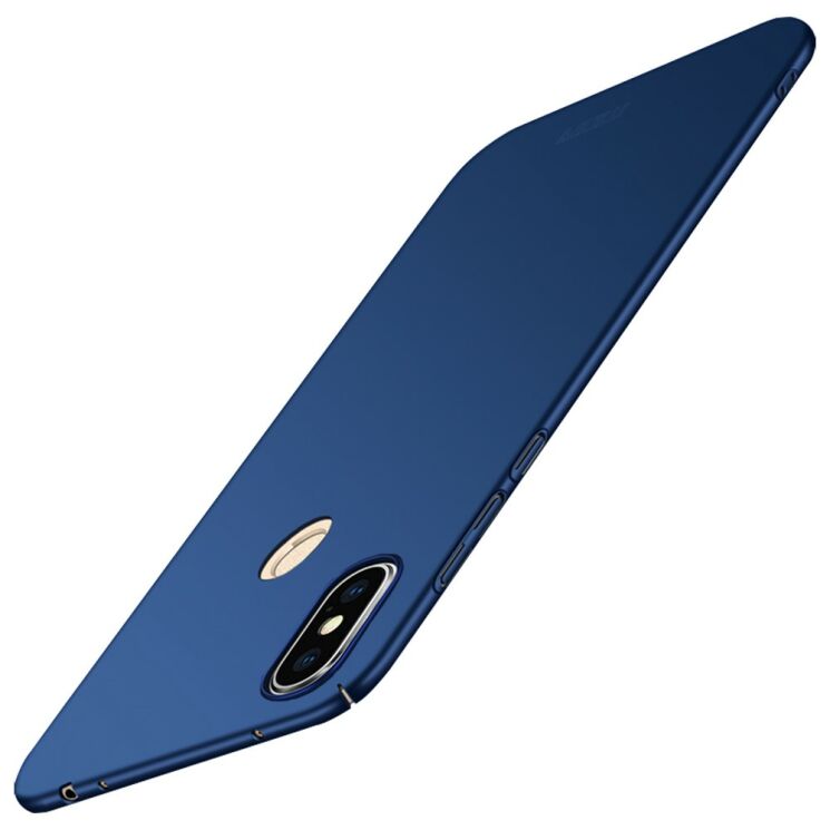 Пластиковый чехол MOFI Slim Shield для Xiaomi Redmi Note 6 / Note 6 Pro - Dark Blue: фото 1 из 9