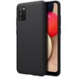 Пластиковый чехол NILLKIN Frosted Shield для Samsung Galaxy A02s (A025) - Black (230169B)